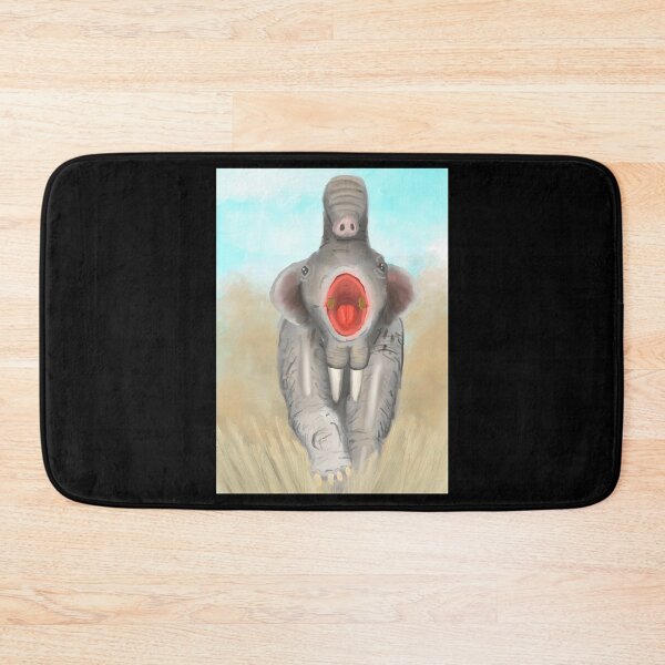 Item preview, Surreal Elephant with Pig Head Illustration designed and sold by Fibi-studio.