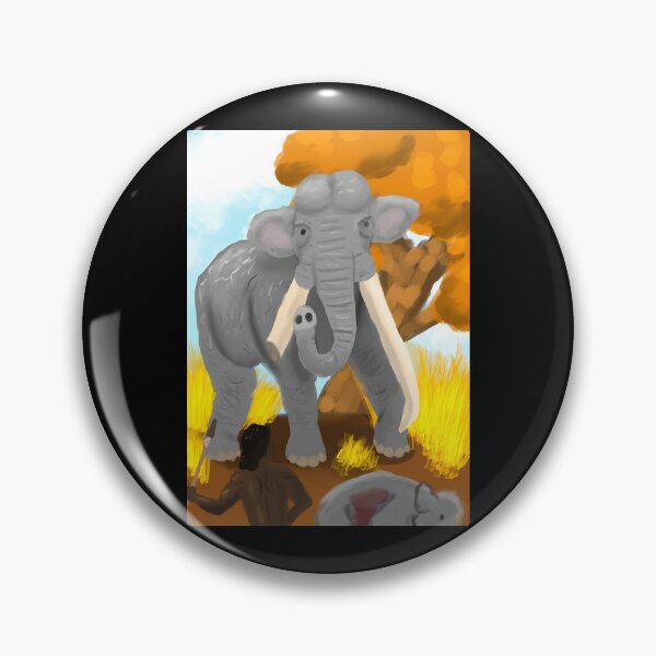 Item preview, Majestic Elephant in the Wild designed and sold by Fibi-studio.