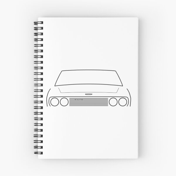 Item preview, Jensen Interceptor Classic Car Outline Graphic (Black) designed and sold by EdwinaSeay.