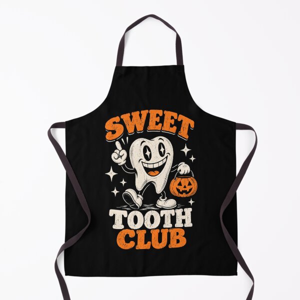 Item preview, tooth Sweet Tooth Club Spooky Halloween Candy Skull Art designed and sold by anapldv.