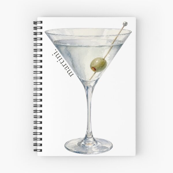 Item preview, Classic Olive Martini Cocktail Bar Cart Art designed and sold by UnripeAlmond.