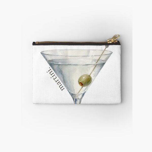 Item preview, Classic Olive Martini Cocktail Bar Cart Art designed and sold by UnripeAlmond.