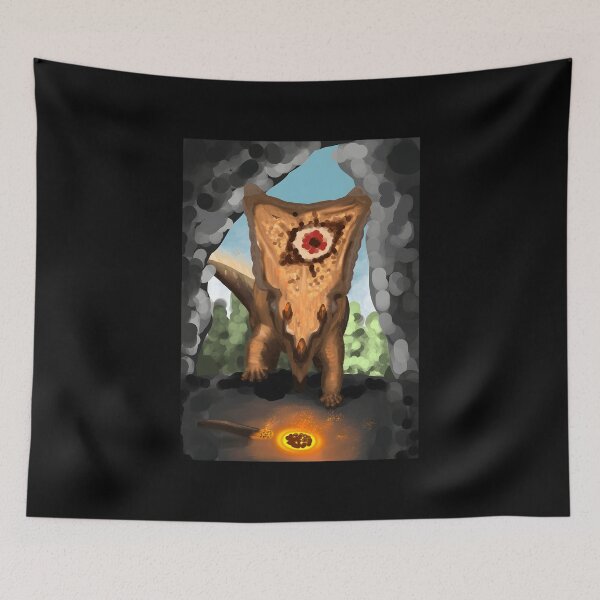 Item preview, Mysterious Monster Emerging from Cave designed and sold by Fibi-studio.