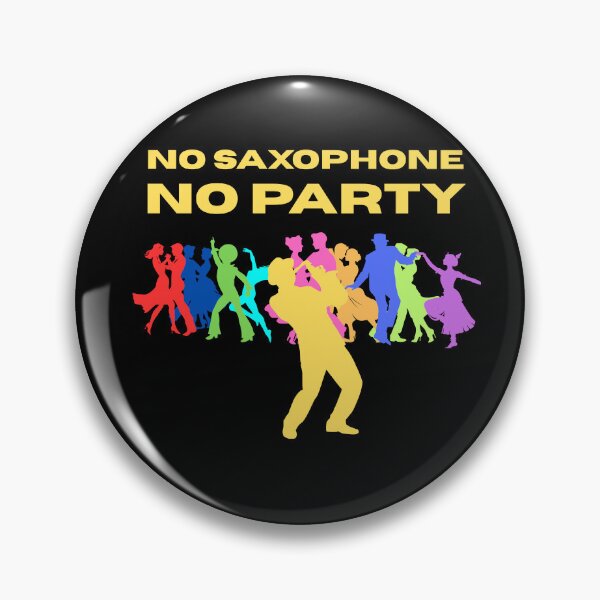 Item preview, No saxophone No party designed and sold by Konvero.