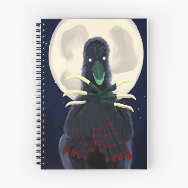Item preview, Mysterious Night Bird Illustration designed and sold by Fibi-studio.