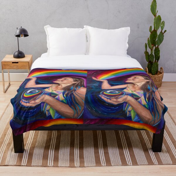 Item preview, Finding Gratitude (self portrait) designed and sold by Meredith Rose Paintings.