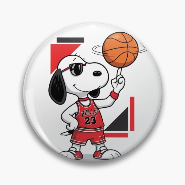 Item preview, Cool Cartoon Dog Basketball Player Bulls 23 designed and sold by BlasiseDS.