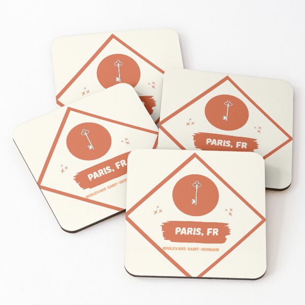 Item preview, Vintage Paris Hotel Motel Key Tag retro travel  designed and sold by Jazzytouch.