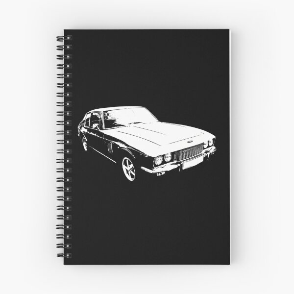 Item preview, Jensen Interceptor 1970S British Classic Car Front 34 Blackwhite Split designed and sold by EdwinaSeay.