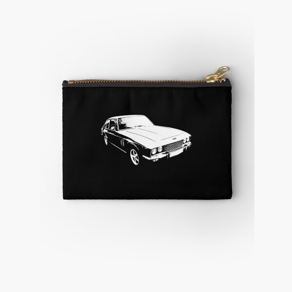 Item preview, Jensen Interceptor 1970S British Classic Car Front 34 Blackwhite Split designed and sold by EdwinaSeay.
