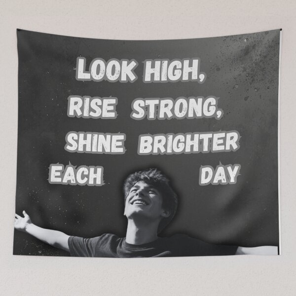 Item preview, Look High Rise Strong Motivational Streetwear Graphic designed and sold by StarCanvasCo.