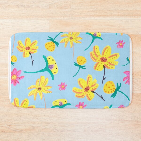 Item preview, Yellow Floral Pattern in Acrylic Markers designed and sold by ElizabethCoelho.