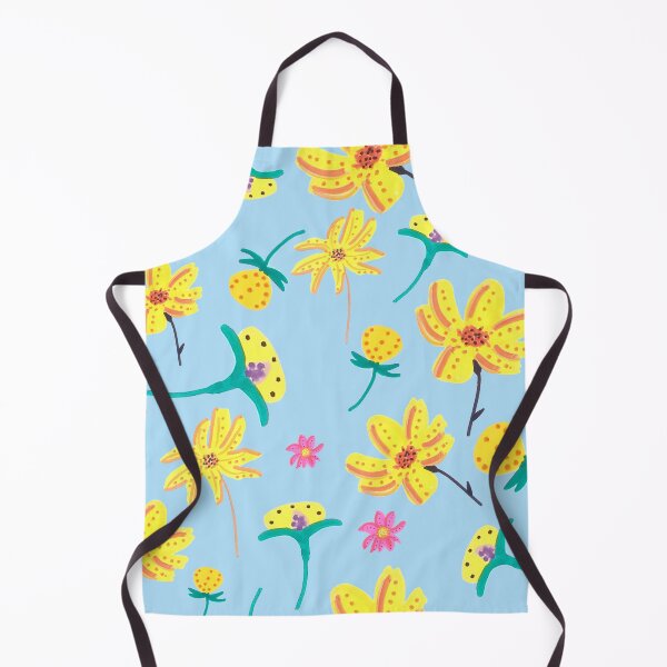 Item preview, Yellow Floral Pattern in Acrylic Markers designed and sold by ElizabethCoelho.