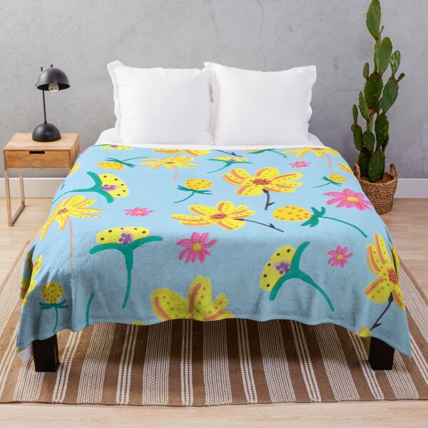 Item preview, Yellow Floral Pattern in Acrylic Markers designed and sold by ElizabethCoelho.