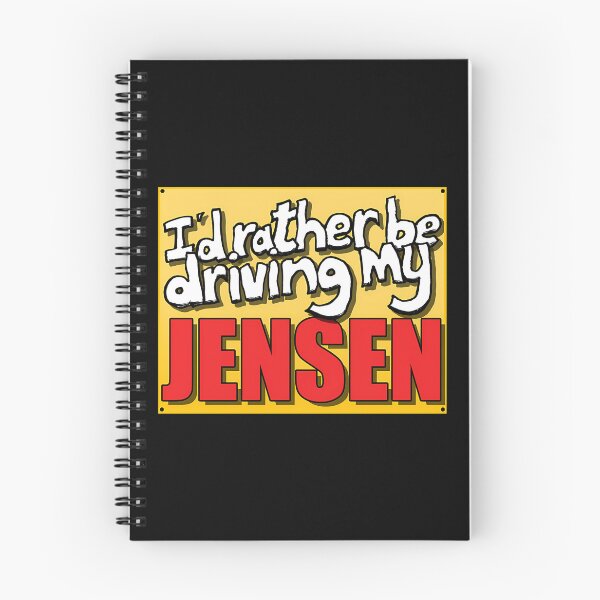 Item preview, I'D Rather Be Driving My Jensen designed and sold by EdwinaSeay.