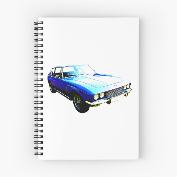 Item preview, Jensen Interceptor 1970S British Classic Car Front 34 Blue designed and sold by EdwinaSeay.