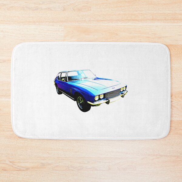 Item preview, Jensen Interceptor 1970S British Classic Car Front 34 Blue designed and sold by EdwinaSeay.