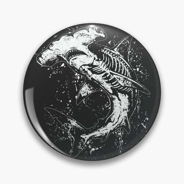 Item preview, Hammerhead Shark Gothic Ocean Predator Vintage Marine  designed and sold by Y-Vibes.