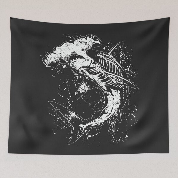 Item preview, Hammerhead Shark Gothic Ocean Predator Vintage Marine  designed and sold by Y-Vibes.