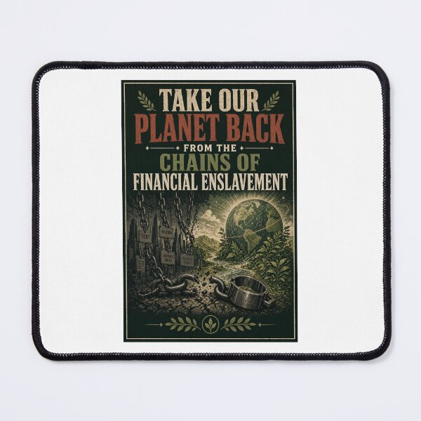 Item preview, Take our planet back from the chains of financial enslavement designed and sold by INEEDBABYPOWDER.