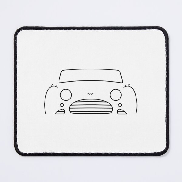 Item preview, Jensen Interceptor 1950S British Classic Car Outline (Black) designed and sold by EdwinaSeay.
