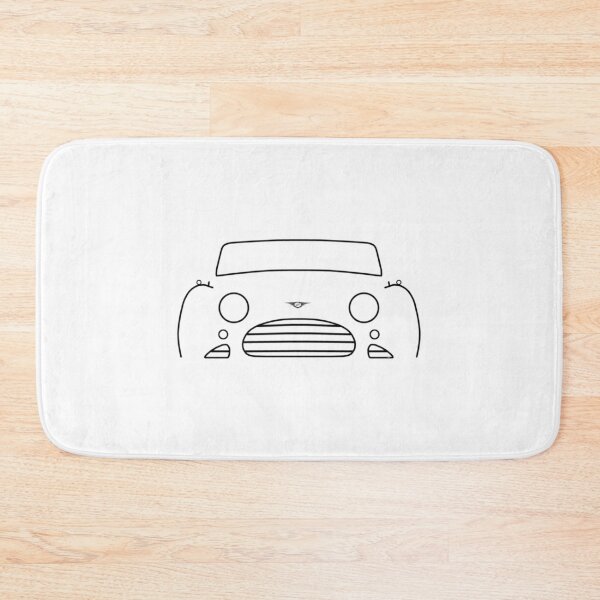 Item preview, Jensen Interceptor 1950S British Classic Car Outline (Black) designed and sold by EdwinaSeay.