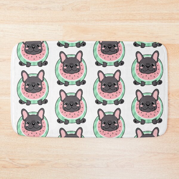 Item preview, Watermelon Frenchie - Sweet Summer Puppy designed and sold by conamor-bymel.