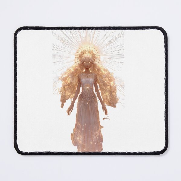 Item preview, Golden Celestial Angel Goddess Light Art designed and sold by LC&LCPlatform.