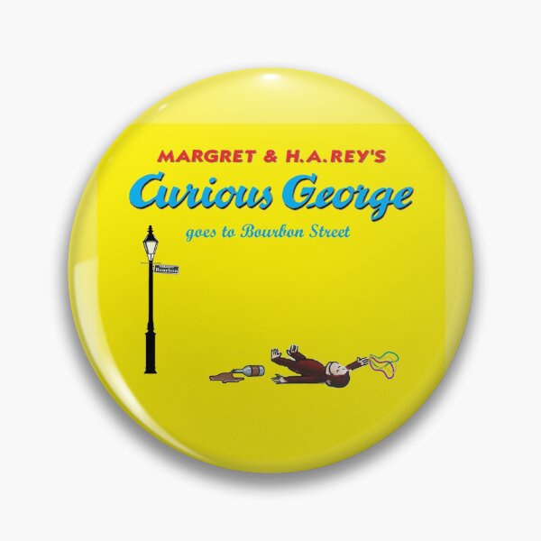 Item preview, Curious George Goes to Bourbon Street designed and sold by KillTheInternet.