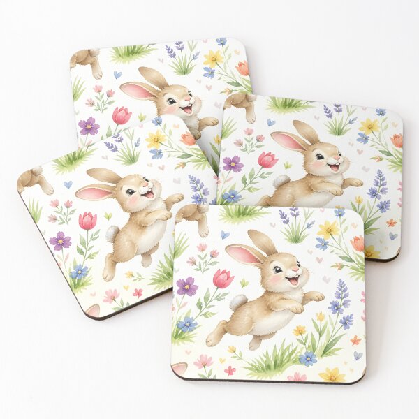 Item preview, Happy bunny in Spring designed and sold by naragon4289.