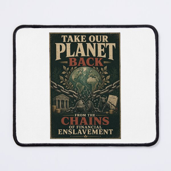 Item preview, Take our planet back from the chains of financial enslavement designed and sold by INEEDBABYPOWDER.
