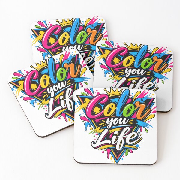 Item preview, Color Your Life | Colorful, Positive, and Trendy Clothing and Accessories designed and sold by POP FACTORY.