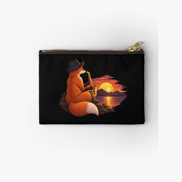 Item preview, saxophone fox designed and sold by Konvero.