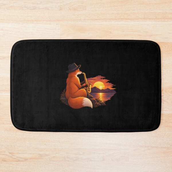 Item preview, saxophone fox designed and sold by Konvero.