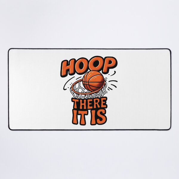 Item preview, Hoop There It Is Basketball Quote Design designed and sold by BlasiseDS.