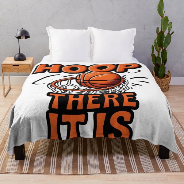 Item preview, Hoop There It Is Basketball Quote Design designed and sold by BlasiseDS.