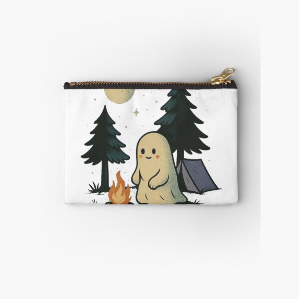 Item preview, Cute Ghost Camping by the Fire designed and sold by Stayfrostybro.