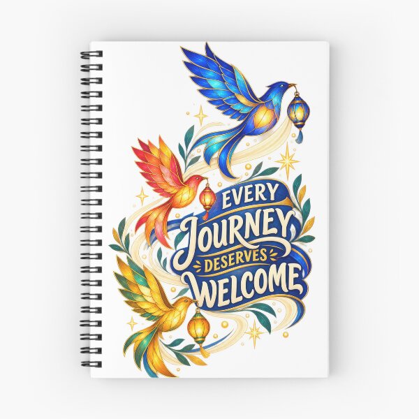 Item preview, Every Journey Deserves Welcome designed and sold by GraphycoPublish.