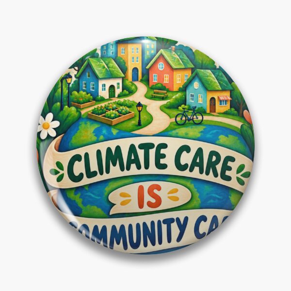 Item preview, Climate Care Is Community Care designed and sold by GraphycoPublish.
