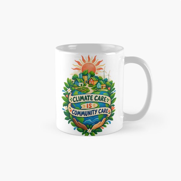 Item preview, Climate Care Is Community Care designed and sold by GraphycoPublish.