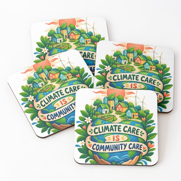 Item preview, Climate Care Is Community Care designed and sold by GraphycoPublish.