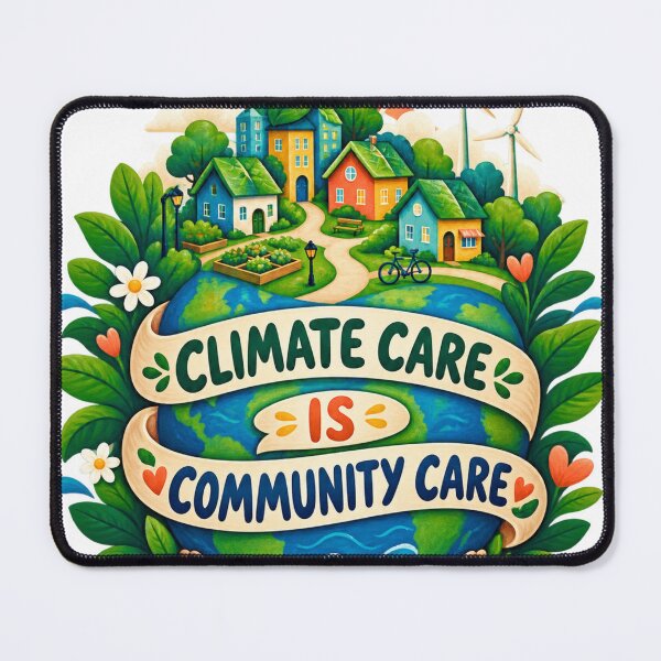 Item preview, Climate Care Is Community Care designed and sold by GraphycoPublish.