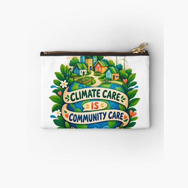 Item preview, Climate Care Is Community Care designed and sold by GraphycoPublish.