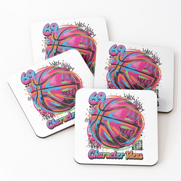 Item preview, Vibrant Graffiti Basketball Neon Urban Art designed and sold by BlasiseDS.
