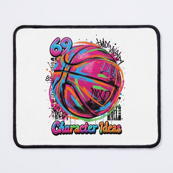 Item preview, Vibrant Graffiti Basketball Neon Urban Art designed and sold by BlasiseDS.