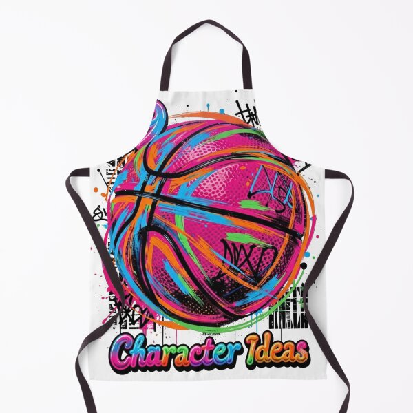 Item preview, Vibrant Graffiti Basketball Neon Urban Art designed and sold by BlasiseDS.