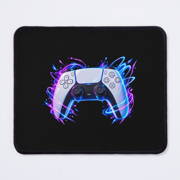 Item preview, Neon Gaming Controller – Cyberpunk PS5 Controller Art designed and sold by Starstacks.