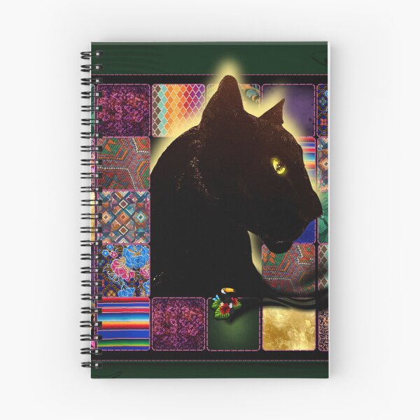 Item preview, Midnight Panther Jewel Patchwork Art designed and sold by ArtistsAtticWI.