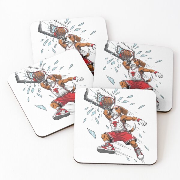 Item preview, Powerful Basketball Dog Breaking The Backboard designed and sold by BlasiseDS.