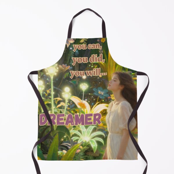 Item preview, Whimsical Magical Garden Dreamer Motivational Art designed and sold by StarCanvasCo.